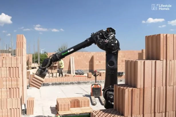 Robot bricklayer dubbed 'Bot the Builder' can knock up house on his own in a day