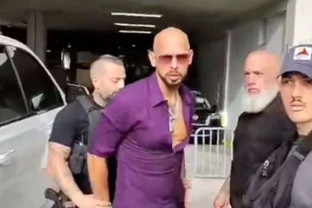 Andrew Tate mocked over claims arrest outfit was bought from 'ASDA women's range'