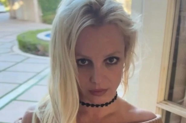 Britney Spears strips off and flashes curves out of window in cheeky bare selfie
