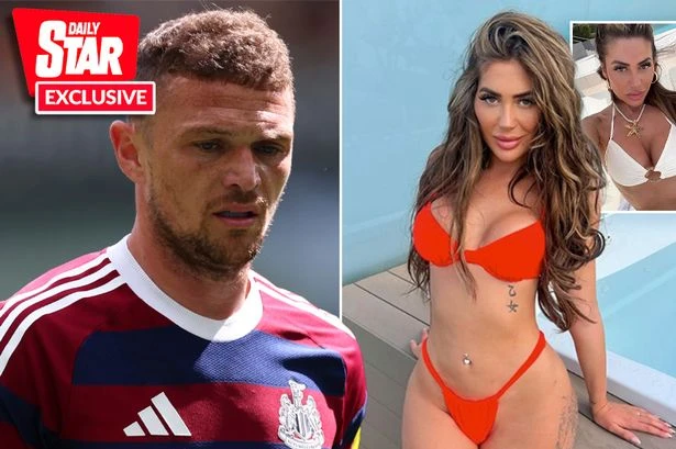 Chloe Ferry breaks silence with two-word response to Kieran Trippier snaps after wife's plea