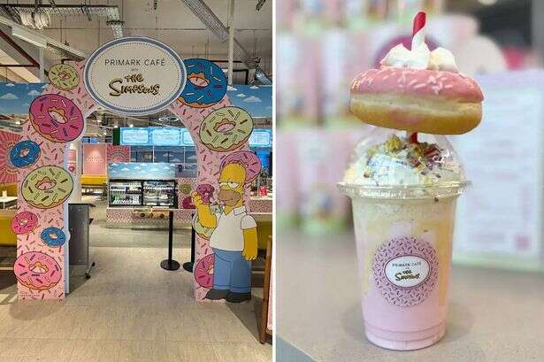 Primark opens new Simpsons cafe with themed menu after success of Grinch and Lion King