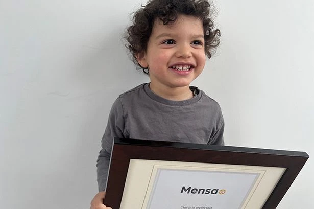 'World's youngest boffin' joins elite IQ club aged just 2 years old - and he's British