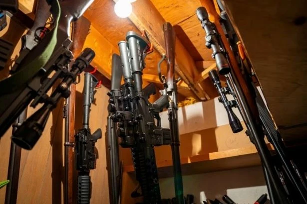 Ex-MP arrested after cops find 439 guns and an antique cannon