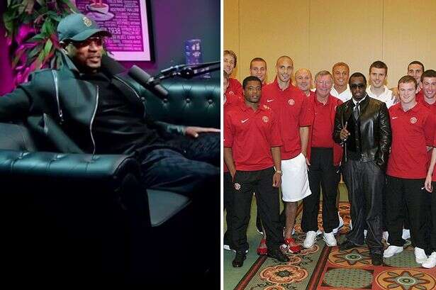 Patrice Evra's awkward 10-word reply over if he 'showered with P Diddy' at Man Utd