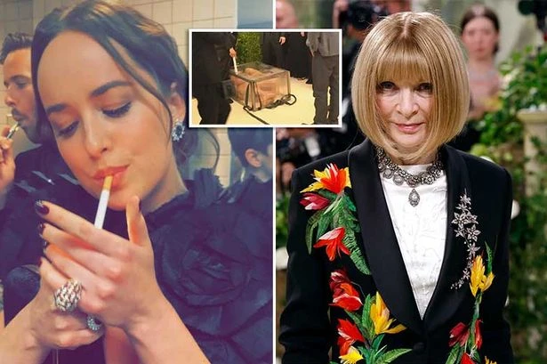 Met Gala scandals - naked man trapped in box, smoking indoors and elevator fight