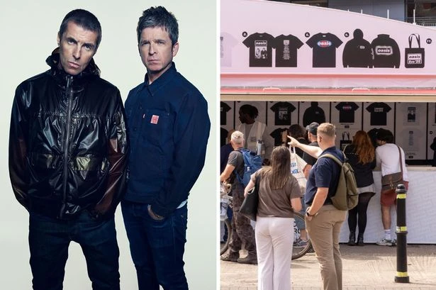 Oasis Live '25 tour official merchandise prices unveiled as fans left fuming