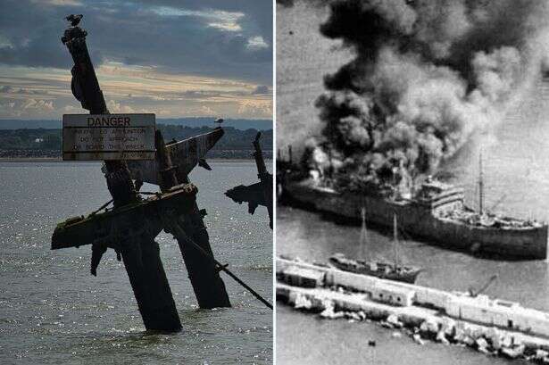 Fears as bomb-laden WW2 ‘Doomsday shipwreck’ could unleash poison gas and Thames tsunami