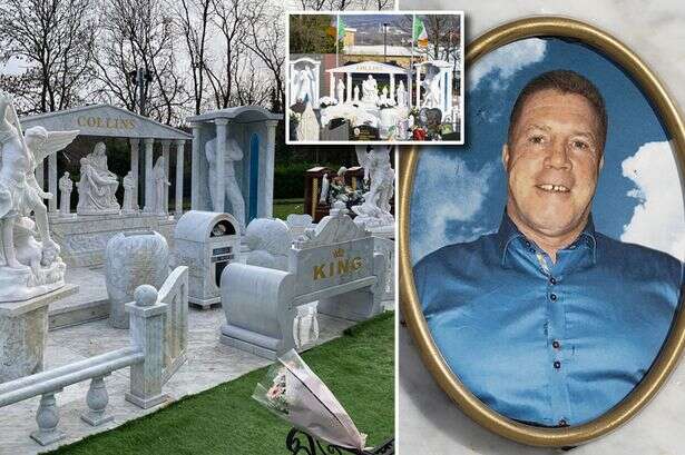 Funeral of 'Traveller King's' brother 'The Toucher' buries him by UK's biggest headstone