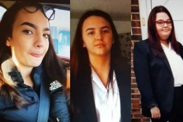 'Increasing concern' for three missing teen girls as 'urgent appeal' launched