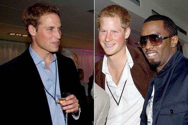 Diddy suggests Harry and William were invited to his parties in resurfaced chat