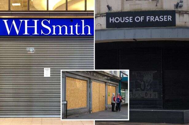 WHSmith, Poundland and House of Fraser among high street giants to shut stores this month