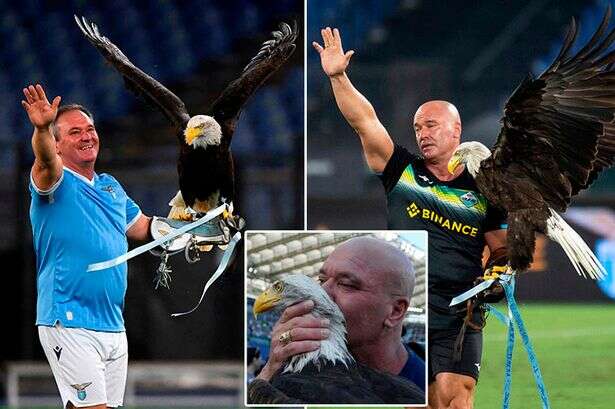 Lazio sack fascist falconer who shared vid of penile implant he got to 'bonk twice a day'