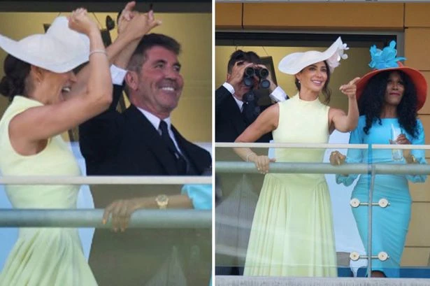 Simon Cowell celebrates bumper win at Royal Ascot alongside HRH Prince Charles