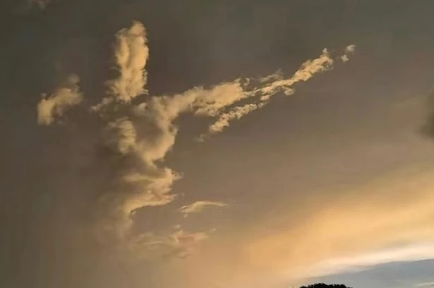 Hulk Hogan mourners greeted by cloud shaped like iconic wrestler - 'made me cry'