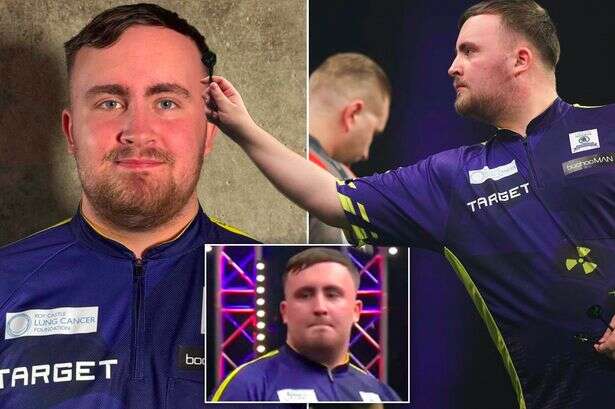 Luke Littler wears new darts top as teen sensation says change is 'to do my part'