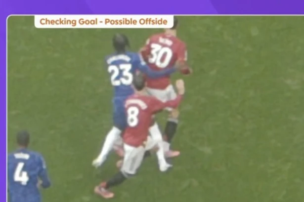 Premier League release VAR images as Bruno Fernandes' goal allowed to stand