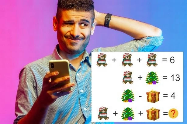Christmas maths puzzle leaves adults struggling – and only 'genius' can solve it