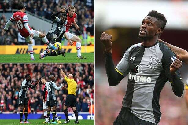 Arsenal 'traitor' who taunted fans scored derby goal for Spurs before ridiculous red card