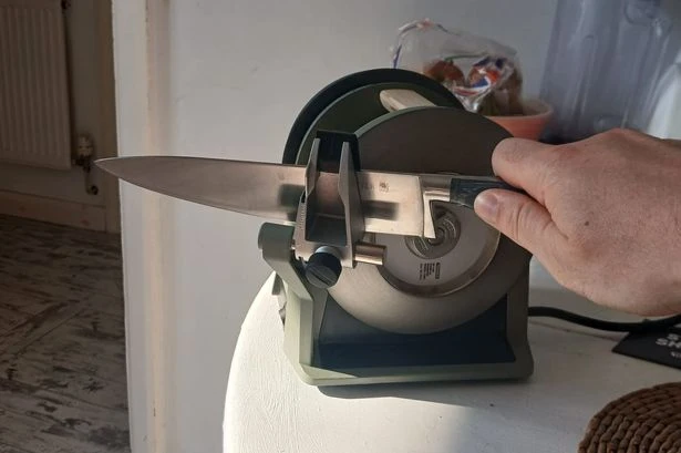 'My onions stood no chance against the Tormek T-1 Kitchen Knife sharpener'