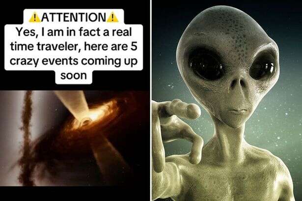 'Time traveller' claims to know exact date aliens will make contact