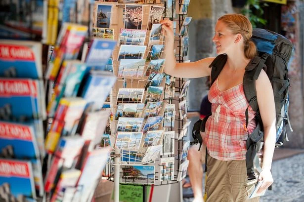 Postcards are back due to festival goers and people fed up of texting