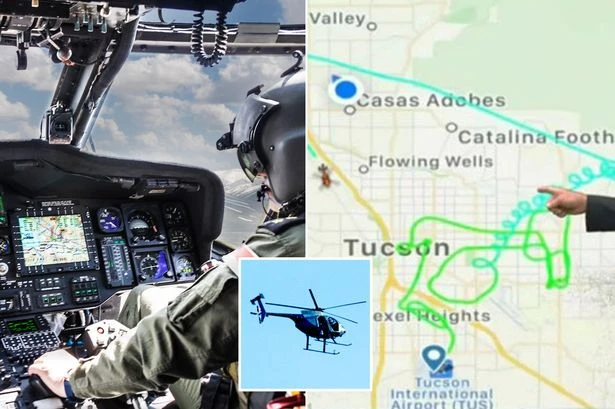 'Dangerous' UFO spotted at US airbase fled police choppers at 100mph, FBI says