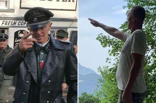 War reenactor in Nazi salute storm reveals he's fallen out with WW2 group he led