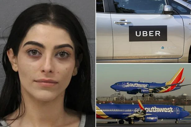 Woman 'hijacks own Uber' before flight as driver was 'going too slow' to airport