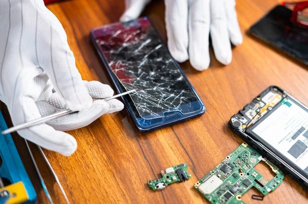 Clumsy Brits keep damaging brand new mobile phones and even drop them in the toilet