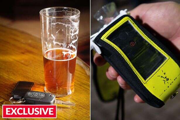 Experts reveal 'booze calculator' as having one pint before driving 'may be too much'