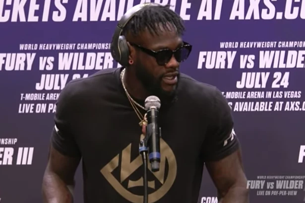 Deontay Wilder calls Tyson Fury a 