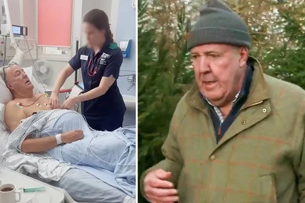 Jeremy Clarkson gasps for breath after defying doctors following heart scare