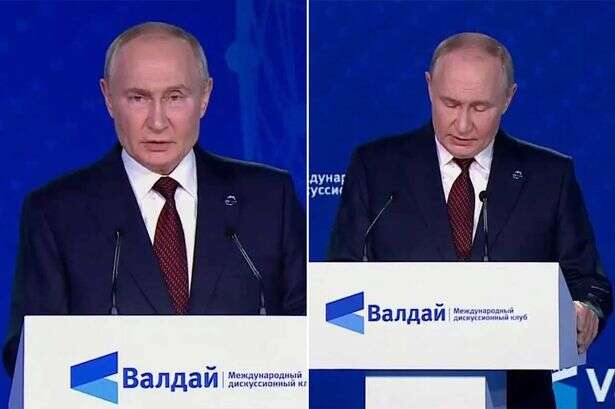 Vladimir Putin claims word leaders keep calling to ask 'why should we be scared of you'