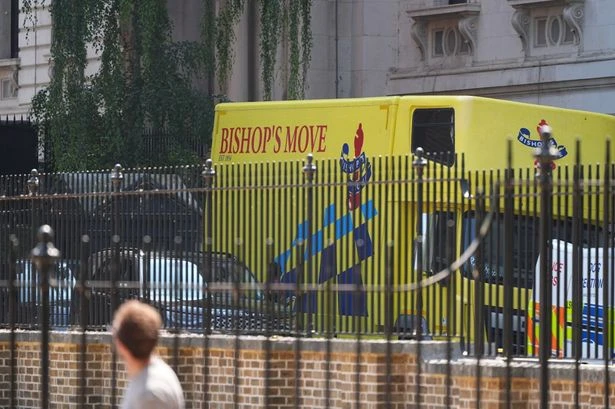 Andy Burnham named Labour leader while Keir Starmer booted from No. 10 as removal van turns up