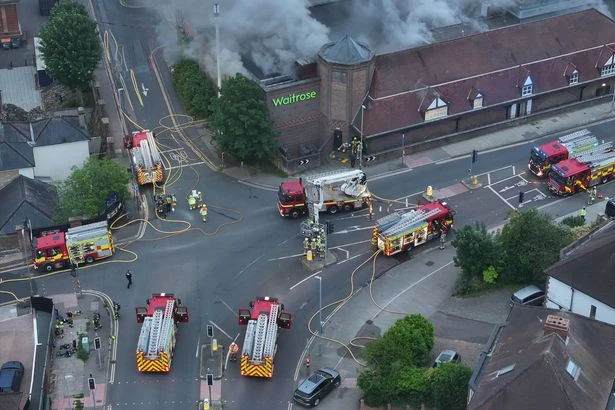 Waitrose Hove fire as firefighters tackle major blaze with 'avoid area' warning