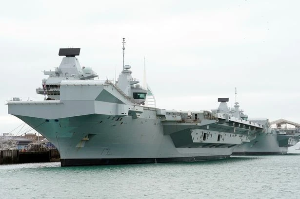 Navy's £3.5bn aircraft carrier breaks down again as Putin issues direct threat