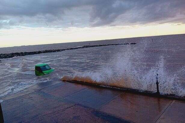 Car gets stuck on UK beach – then rescue truck sent to save it is stranded