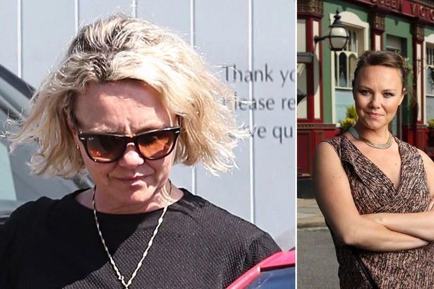 Charlie Brooks seen on EastEnders set as she's 'snuck in' to reprise Janine Butcher role