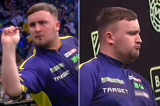 Luke Littler sails past opponent during Nordic Darts Masters after slow start