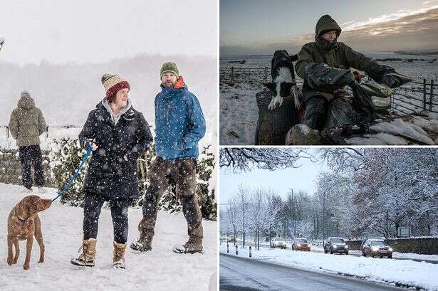 Frozen snow maps forecast the 50 UK cities set to be covered this month