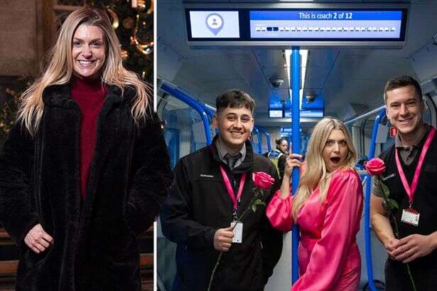 Celebs Go Dating's Anna Williamson urges Brits to find love on public transport