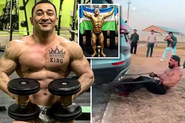 Uzbek hard man says Brits are 'vain gym wimps' while 'real men' run his torture gauntlet