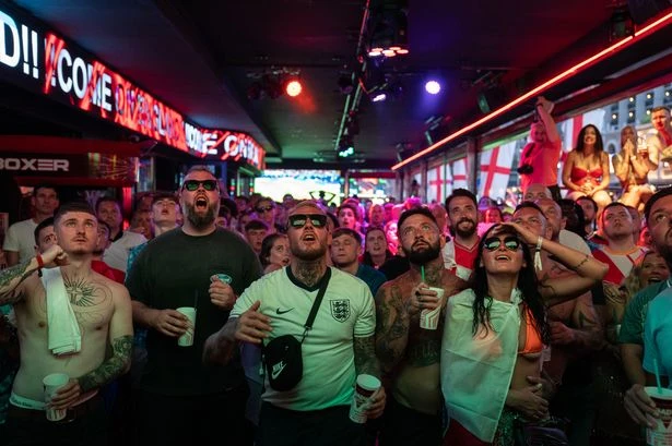 Benidorm bosses desperate to relax bar rules so Brits can loudly cheer on England