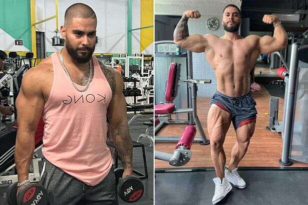 Mystery as bodybuilder found dead from gunshot wounds in bathroom of bar after 'drinking heavily'