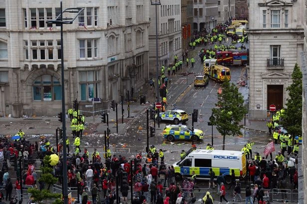 Horror vid showed what Liverpool parade driver did as he 'stalled' then 'ploughed through'