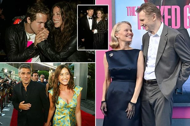 Weirdest ever celebrity couples as Liam Neeson and Pamela Anderson get cosy
