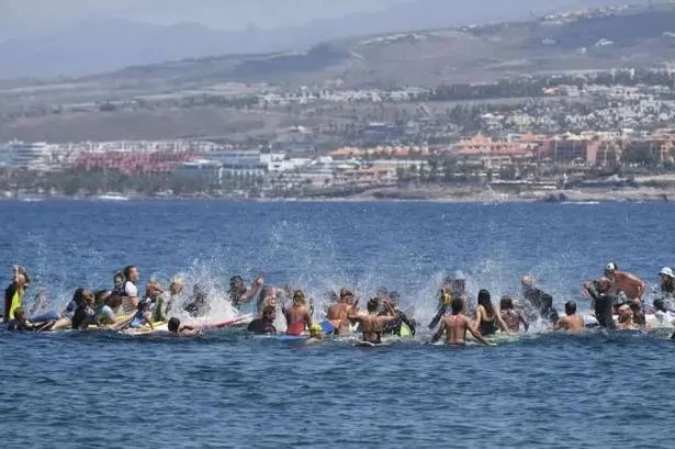 Tourists swim in sewage in Brit holiday hotspot, campaigners say