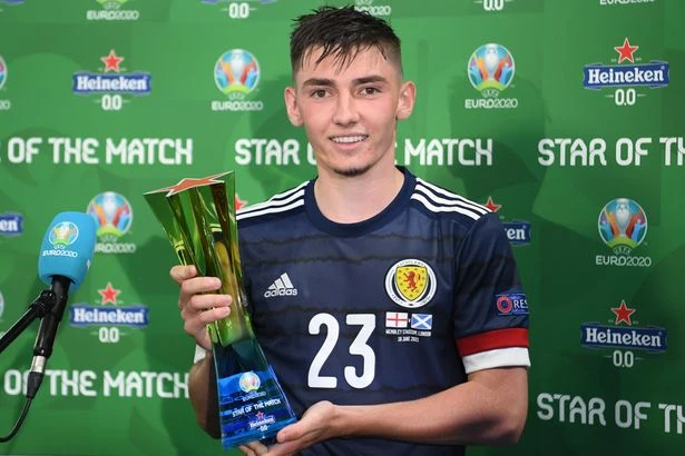Billy Gilmour continues incredible stat with man of the match display for Scotland