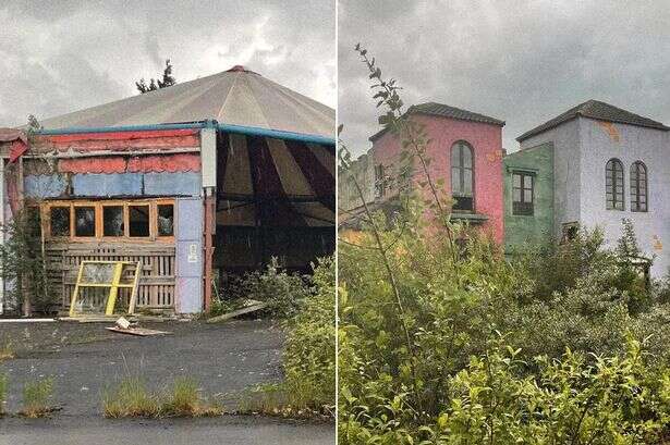 Forgotten UK theme park reclaimed by nature eight years after closing its doors