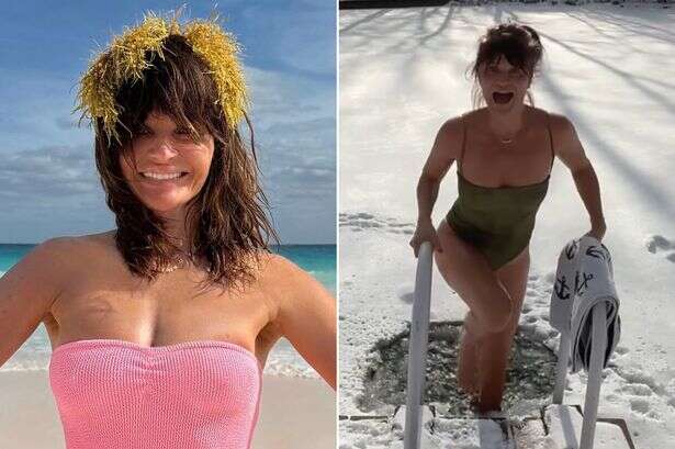 Supermodel Helena Christensen, 56, wows in strapless pink bikini as fans ask 'do you age'